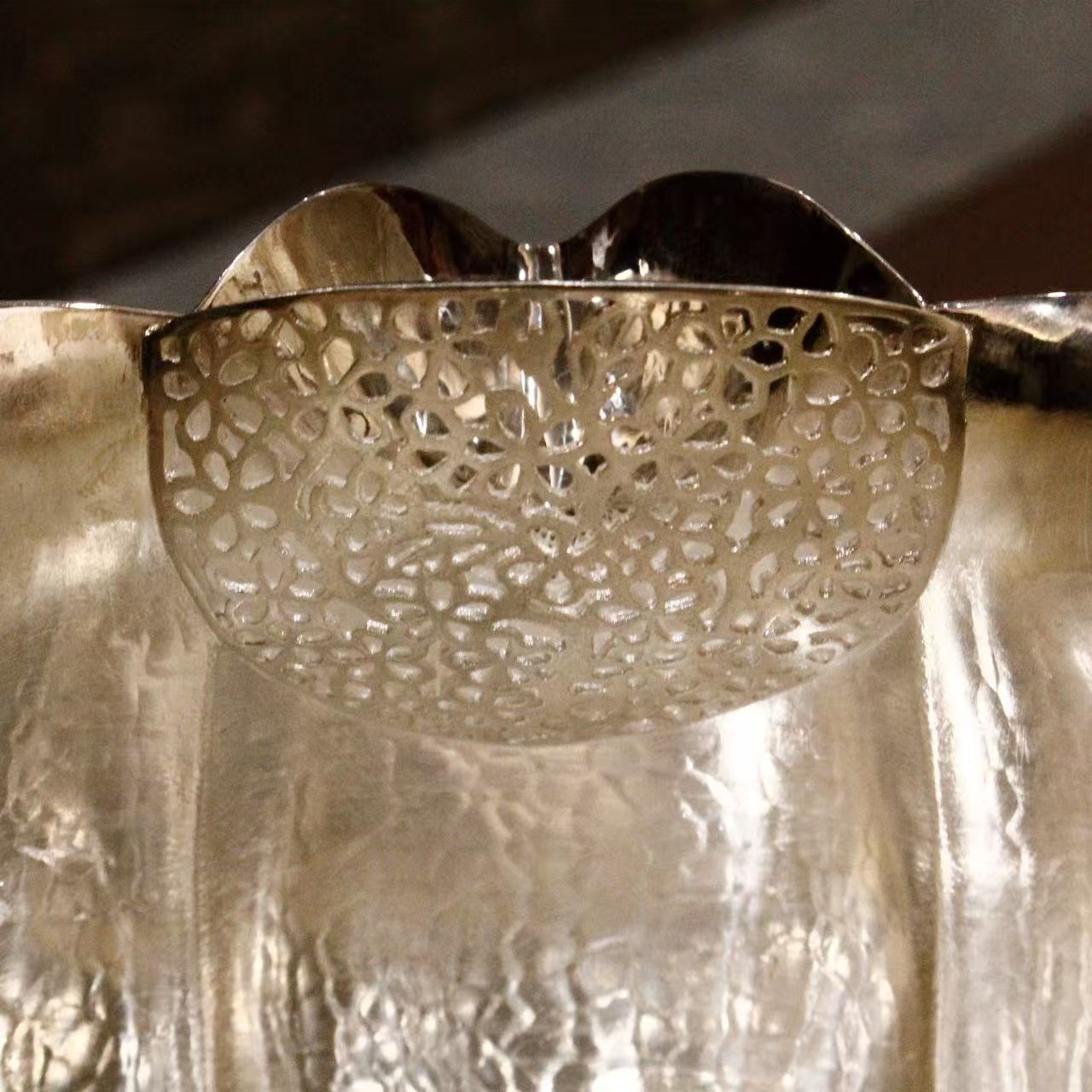 侧把煮茶器茶煮茶器分茶器烤茶纯铜熬茶罐茶杯产品图