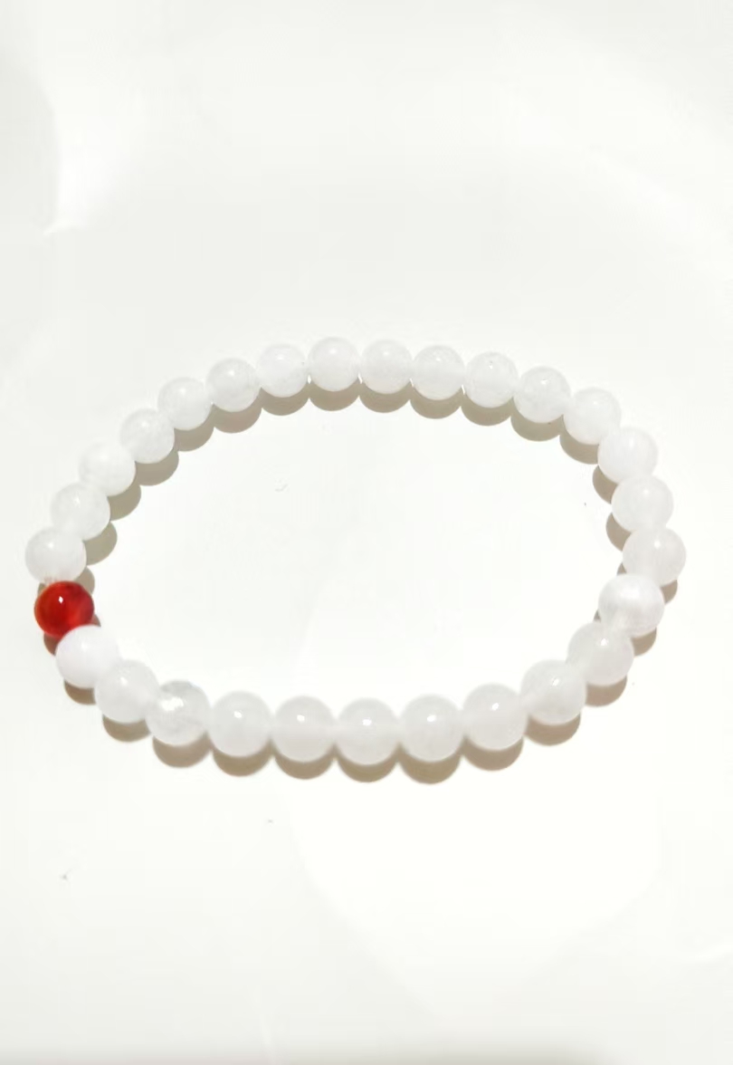 爆款天然玉石夏天小清新小众手串