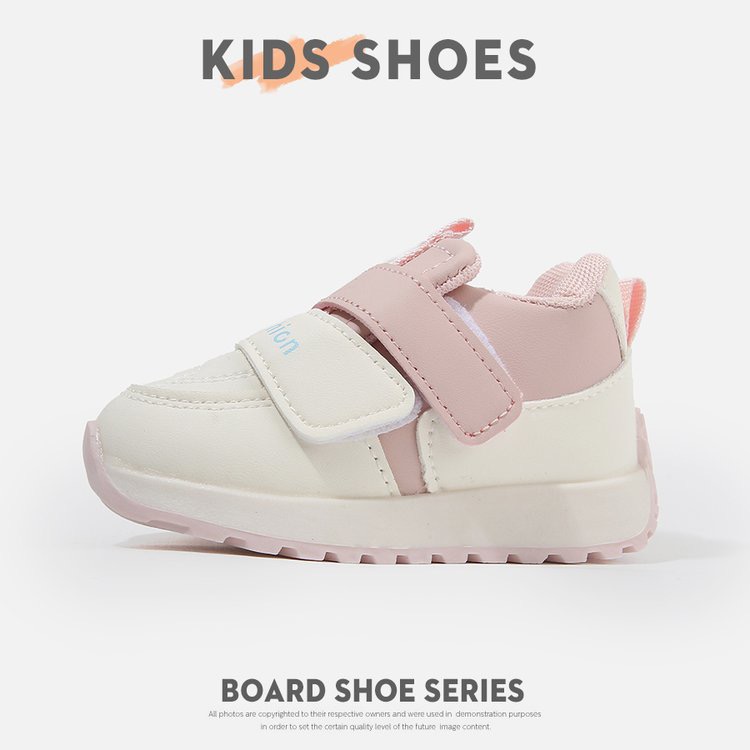 春天新品男女童卡通防滑板鞋婴幼儿童鞋批发女宝宝软底学步鞋秋天详情3