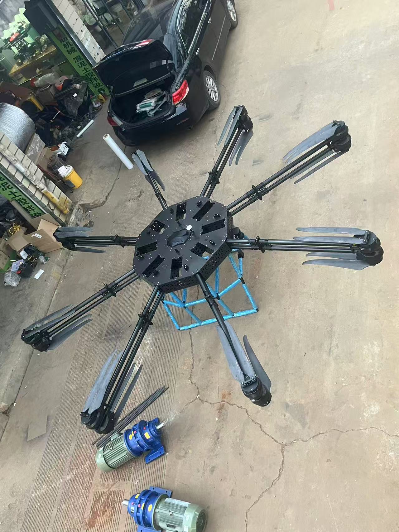 宇阳科技负重200公斤大载重运输无人机标配