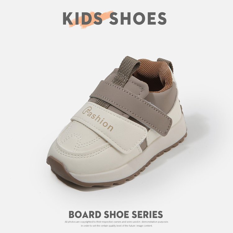 春天新品男女童卡通防滑板鞋婴幼儿童鞋批发女宝宝软底学步鞋秋天详情5