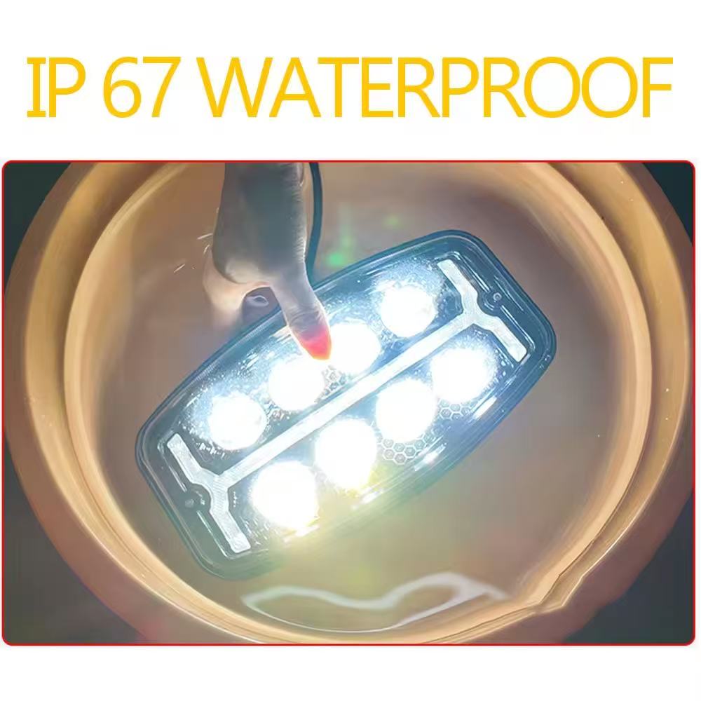 Truck LED spotlights, 10-inch work lights, amber off-road vehicle spotlights, European truck lights, truck lighting lamps Application Scenario