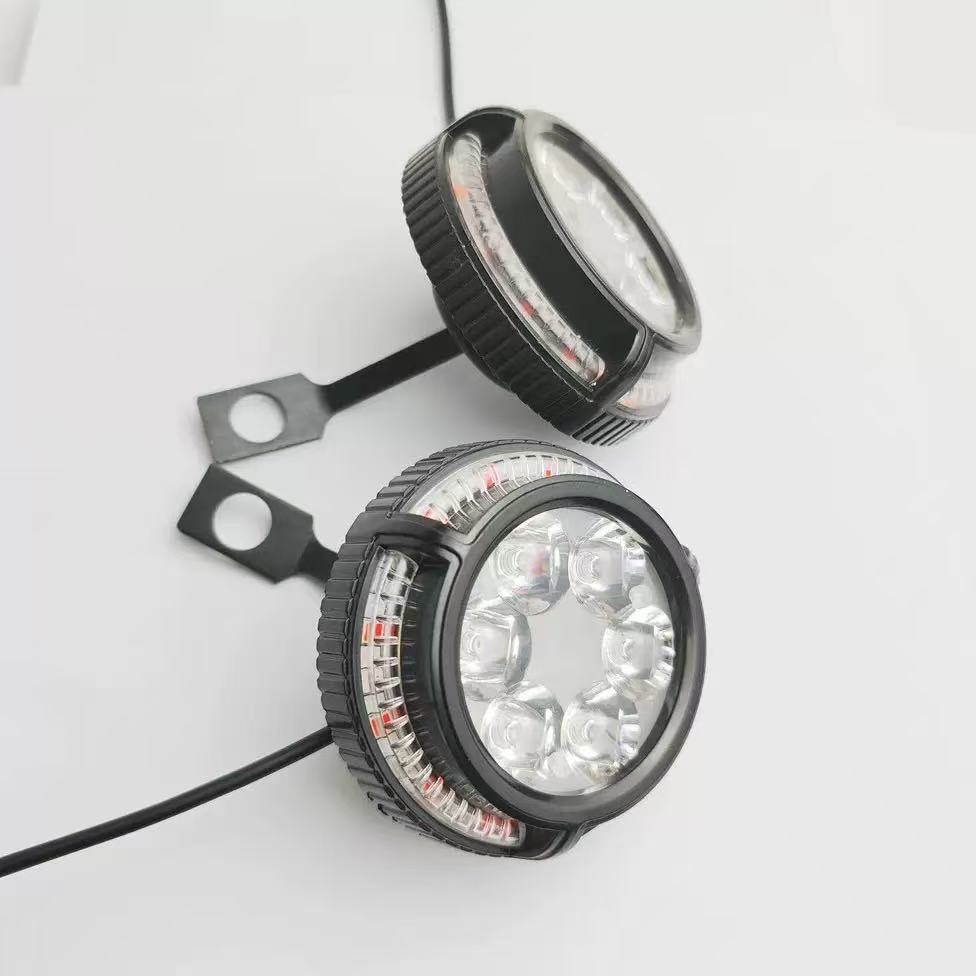 Motorcycle LED lights, spotlights, colorful decorative lights, export-oriented colored lights, flashing spotlights details Picture