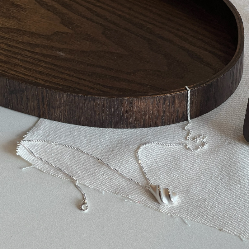 925纯银圆形生命树饰品项链女夏季小众高级感百搭锁骨链大牌款