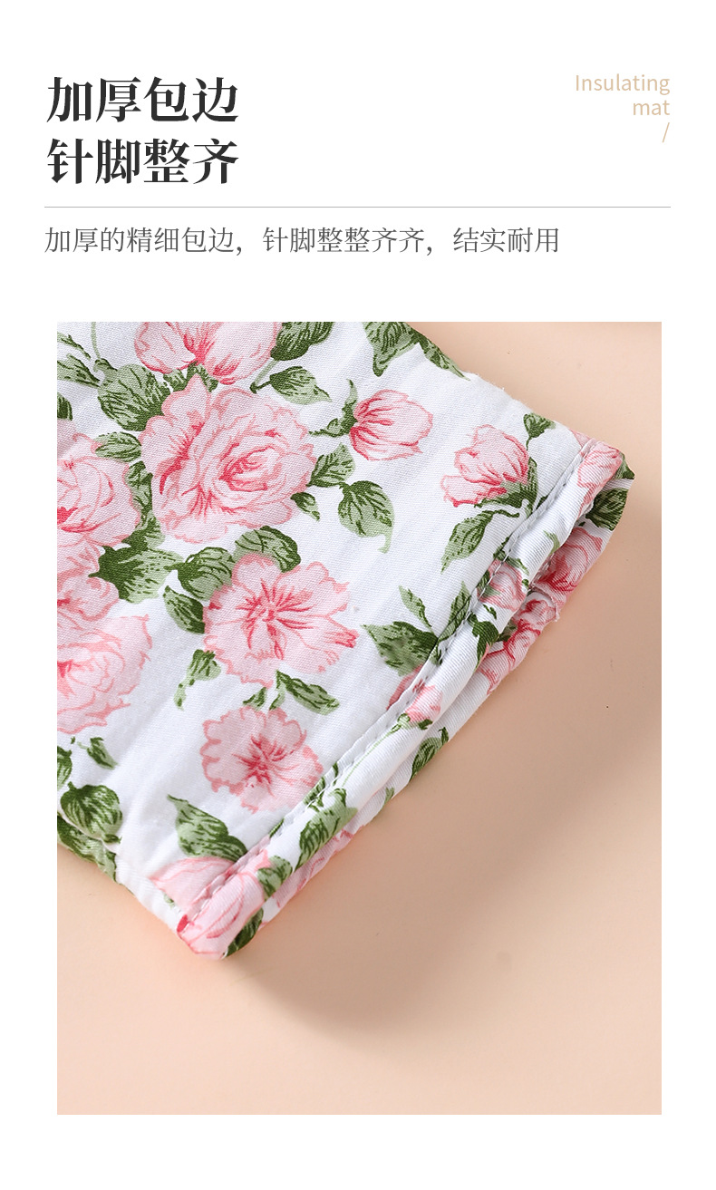 隔热手套防烫手烤箱烘焙厨房微波炉专用耐高温加厚垫烘培家用批发详情3
