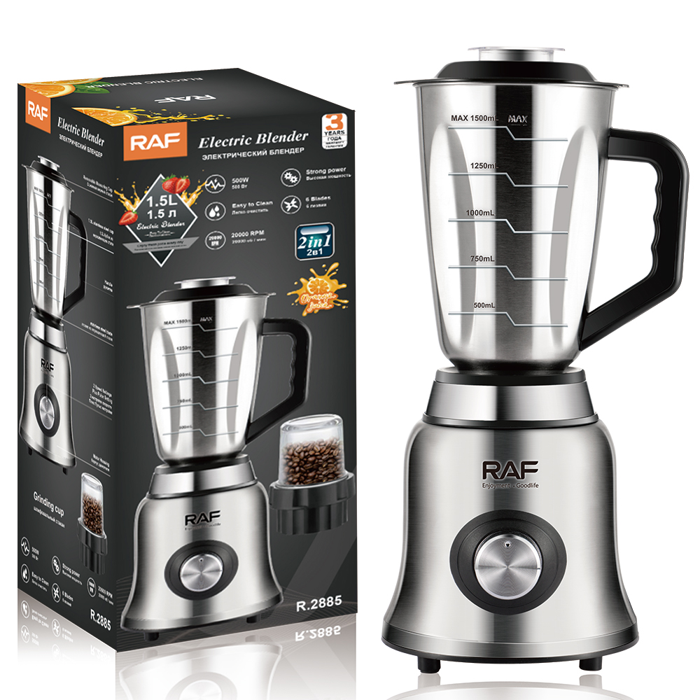 RAF European standard cross-border household juicer, multi-functional two-in-one blender, juicer, grinder, complementary food processor Application Scenario