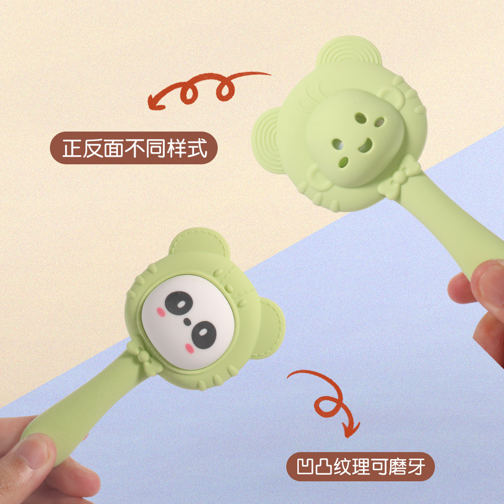 玩具母婴用品/曼哈顿球婴儿/母婴用品/曼哈顿球/榉木动物配件白底实物图