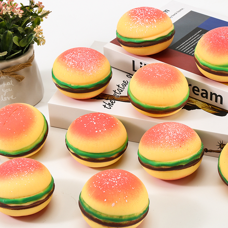 Amazon-style stress-relieving hamburger, French fries, cola kneading fun toy to vent, slow rebound bread stress-relieving toy Amazon-style stress-relieving hamburger, French fries, cola kneading fun toy to vent, slow rebound bread stress-relieving toy