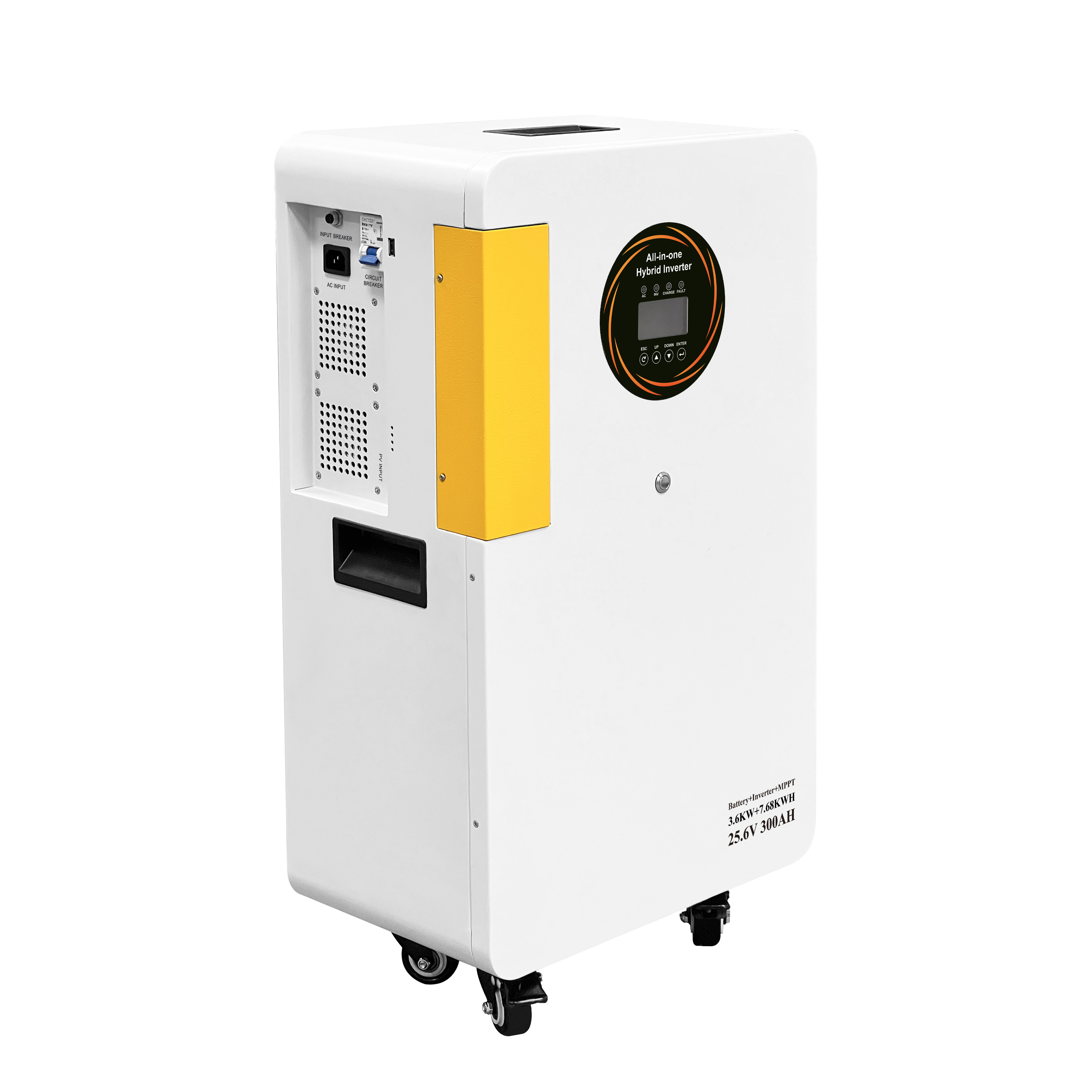 For the National Day and Mid-Autumn Festival promotion, choose a home energy storage all-in-one machine for foreign trade. It comes with a 3.6kw inverter, a 7.6kwh lithium battery, can be charged by connecting to photovoltaic panels, charged by mains power, a portable large battery, an outdoor power source, and a mobile power source pic 3