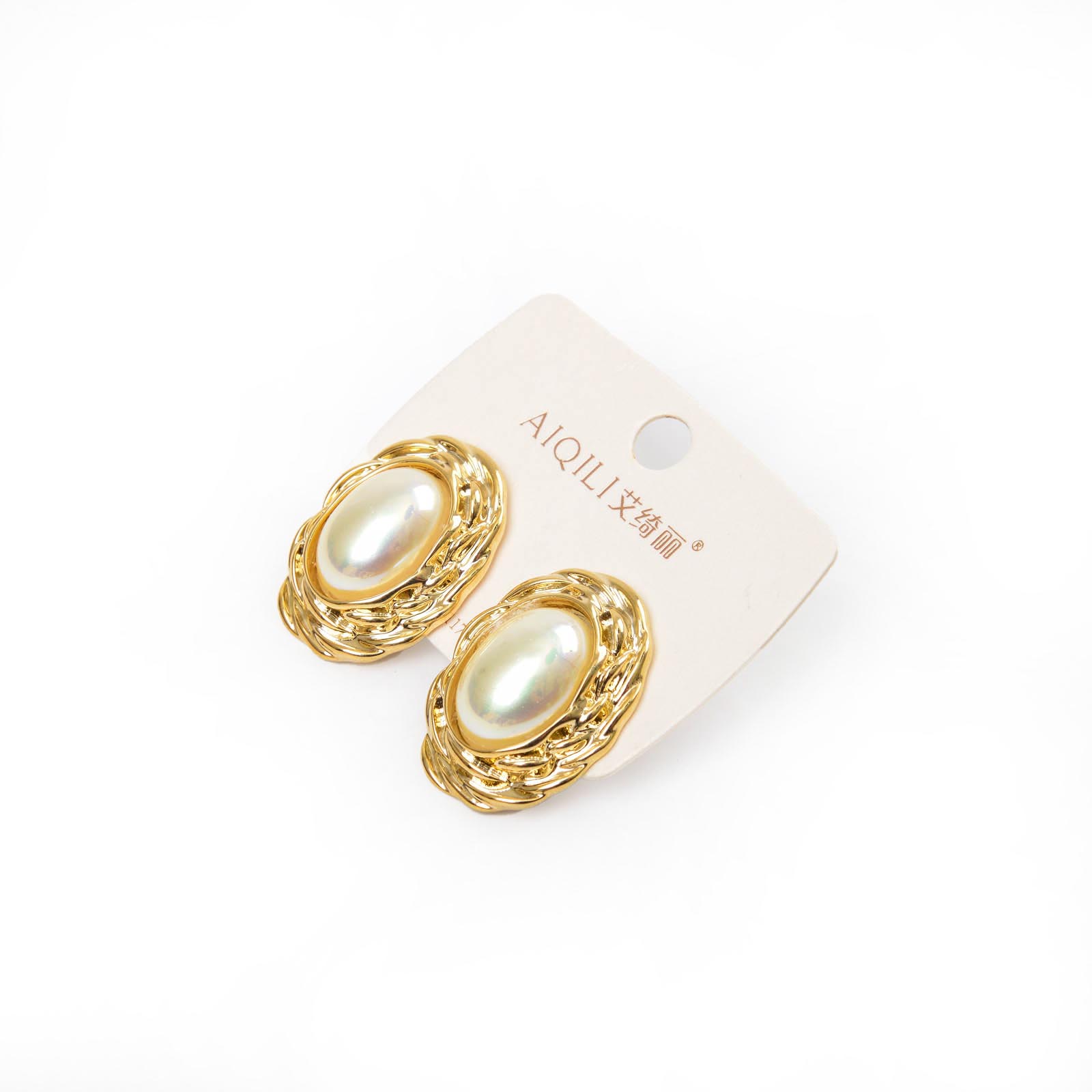 饰品/耳饰/耳钉/珍珠耳环/植绒耳钉产品图