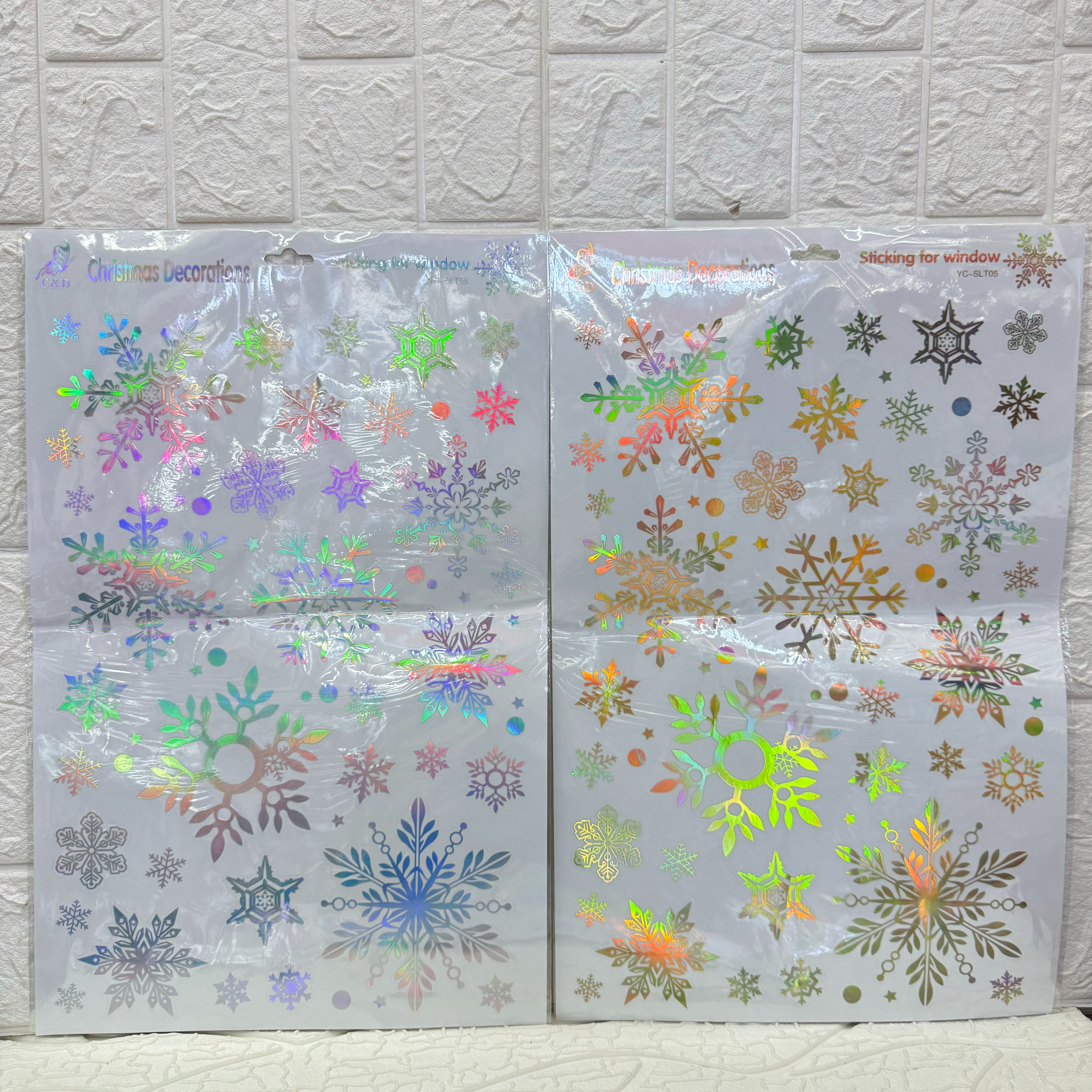 Christmas PVC decorative wall stickers, Christmas decorative stickers and decorative stickers can be freely pasted Item Picture