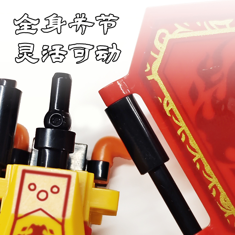 The Deli Battle to defeat the Buddhist-shaped educational combination building blocks Application Scenario