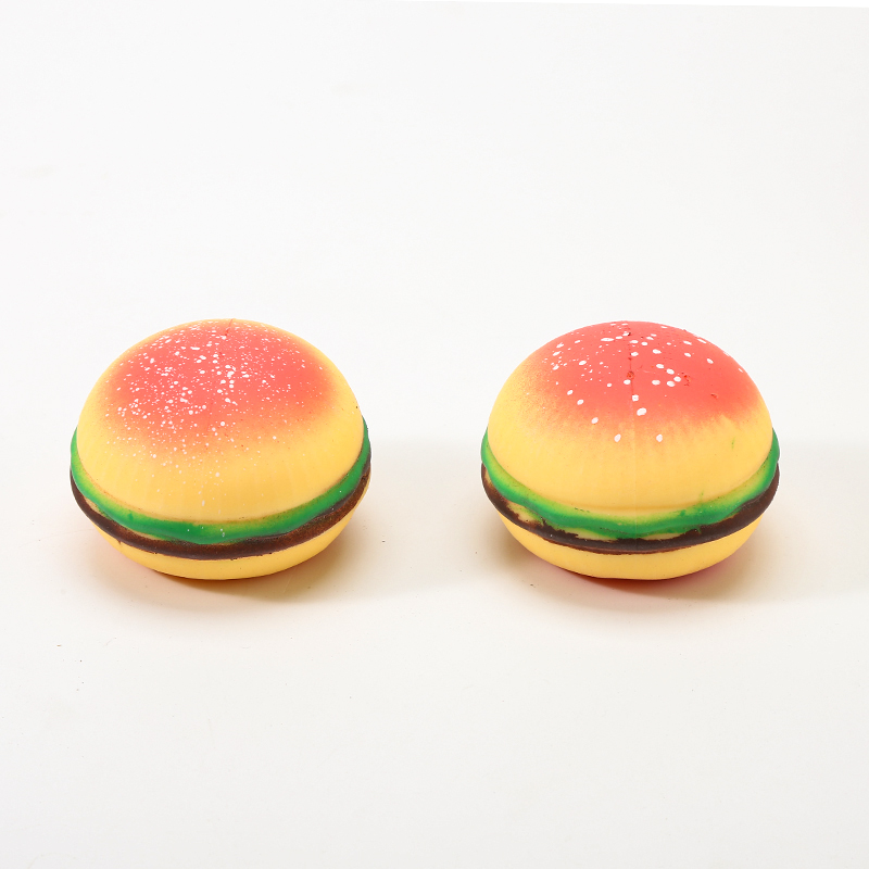 Amazon-style stress-relieving hamburger, French fries, cola kneading fun toy to vent, slow rebound bread stress-relieving toy Specification image