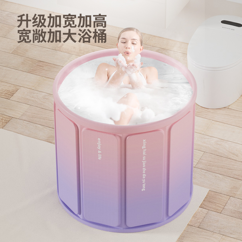 折叠盆/脸盆/便携泡脚桶/花梨朩泡脚桶/折叠桶产品图