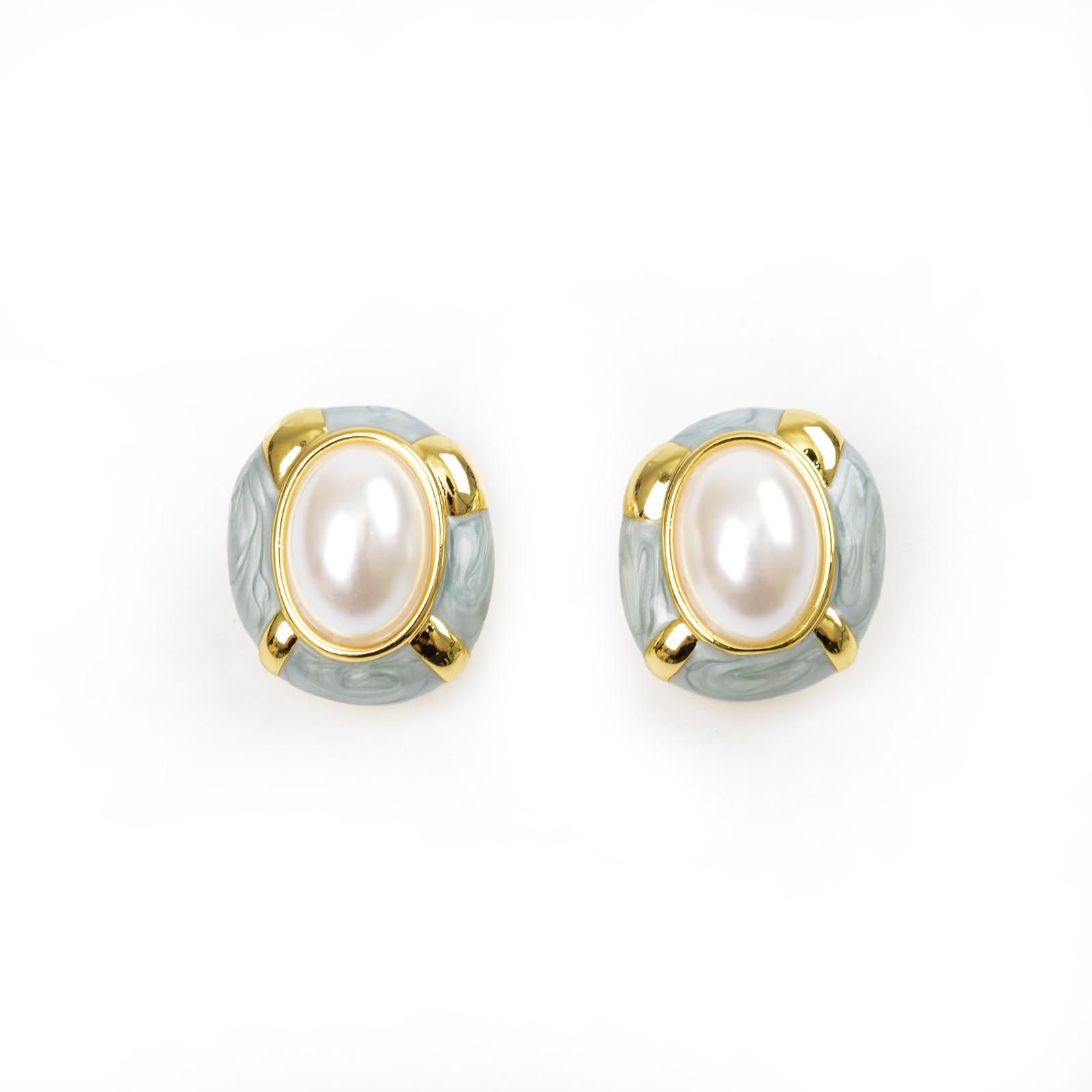 2025年新款潮高级感满钻珍珠轻奢流苏耳环女圆脸显瘦精致耳钉耳饰