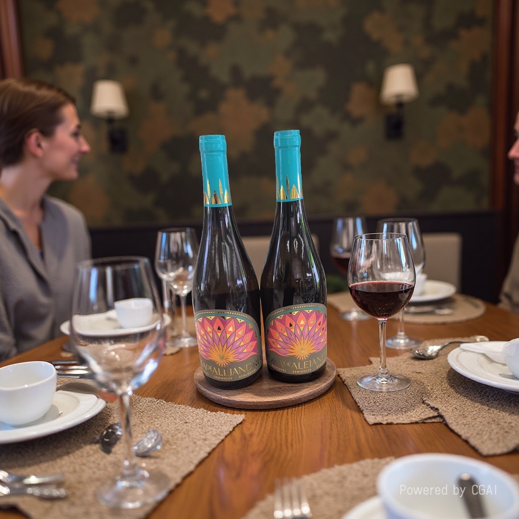 Jiadeer Organic Fine Dry Red Wine, Original bottle imported from Spain, 750ML 1 Specification image