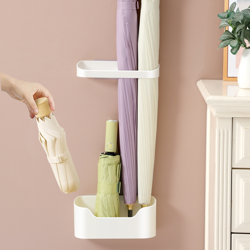 日式雨伞收纳架,门后雨伞架,免打孔雨伞壁挂收纳架(1011)详情图4