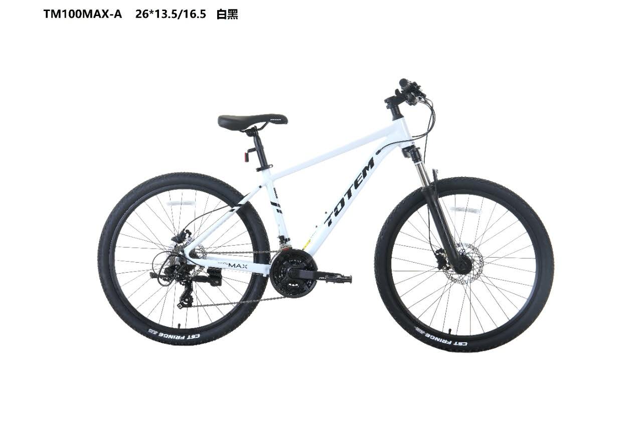 TOTEM山地车TM100MAX-A-26寸24速，铝合金内走线车架，油碟刹车