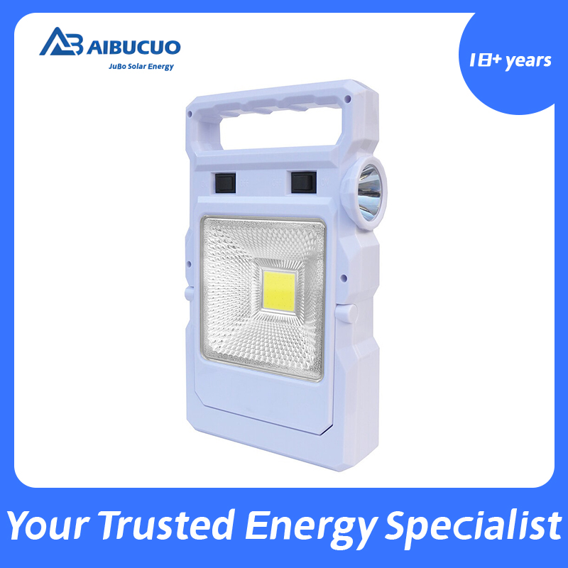 AIBUCUO JB203 Portable lamp usb rechargeable led Solar Lamp aibucuo Solar Panel Solar lamp