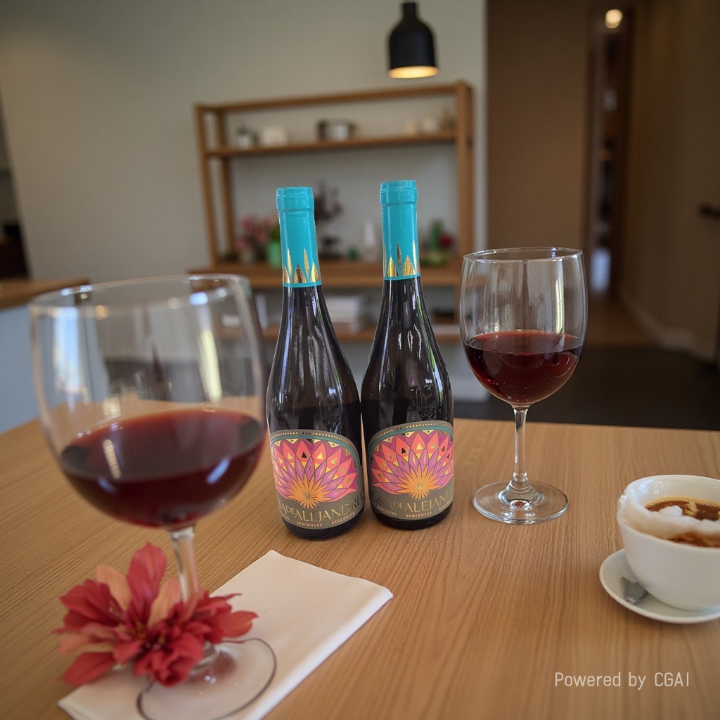 Jiadeer Organic Fine Dry Red Wine, Original bottle imported from Spain, 750ML 1 Application Scenario