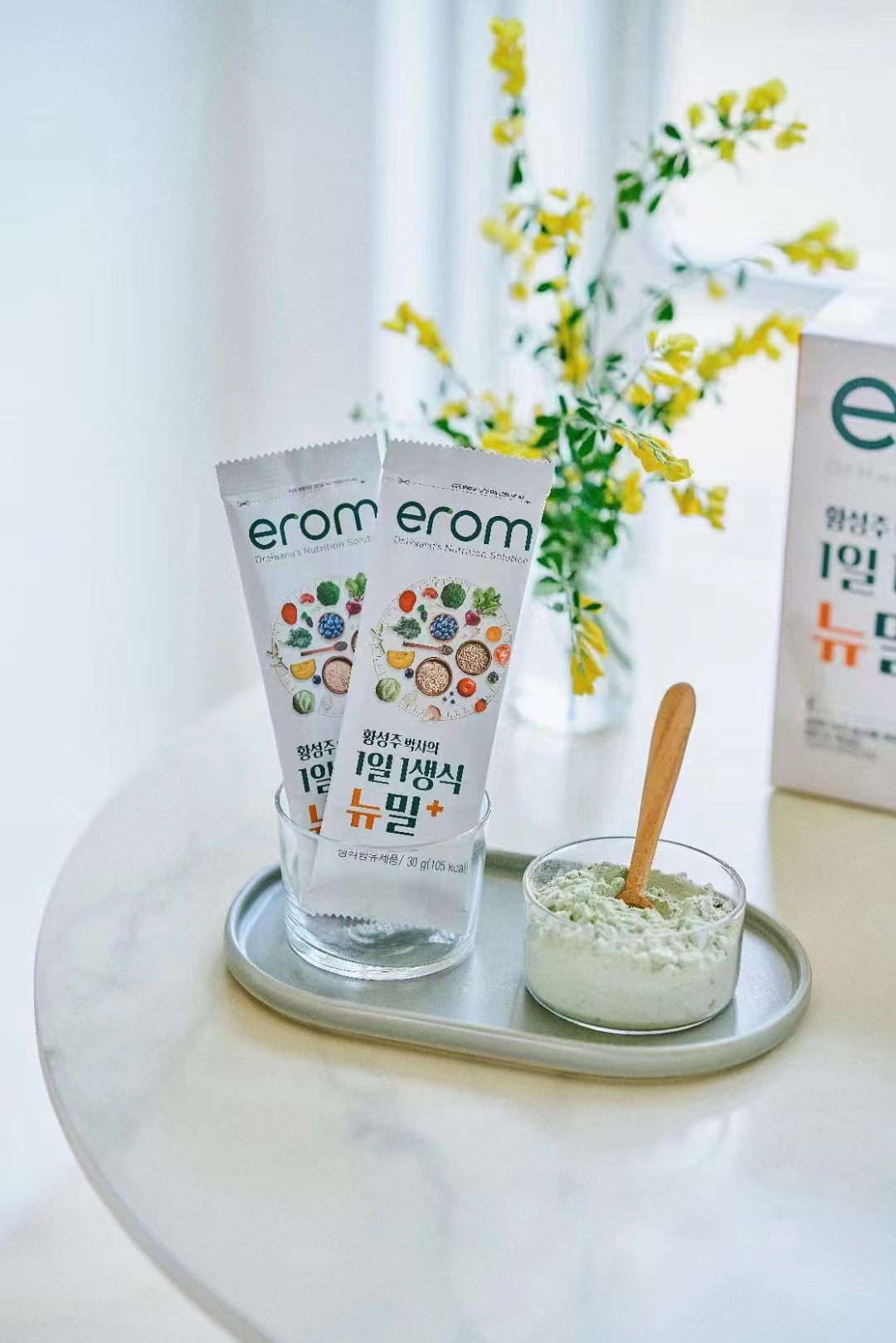 韩国进口休闲食品EROM益人谷蔬粉630g早餐饱腹替餐营养代餐粉21条详情10