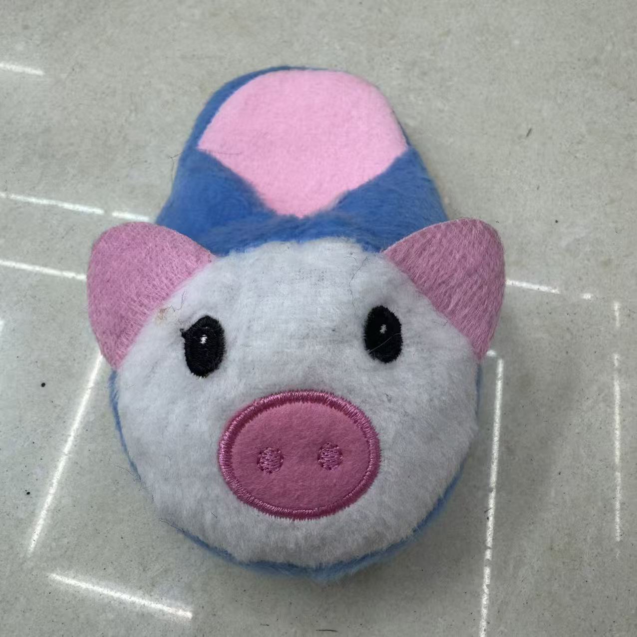 秋冬婴儿鞋玩偶鞋防滑软底鞋袜室内婴儿鞋宝宝鞋子小猪玩偶鞋玩具鞋