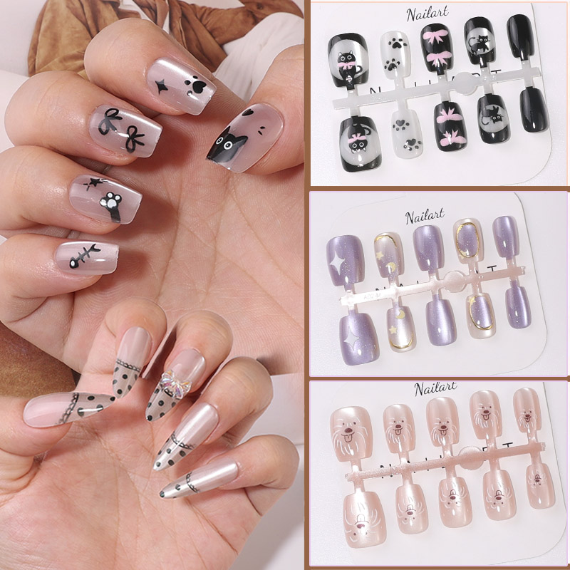 穿戴甲/美甲/穿戴式甲片/穿戴式美甲成品/甲片产品图