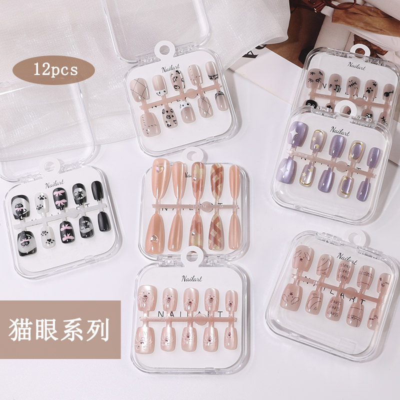 穿戴甲/美甲/穿戴式甲片/穿戴式美甲成品/甲片细节图