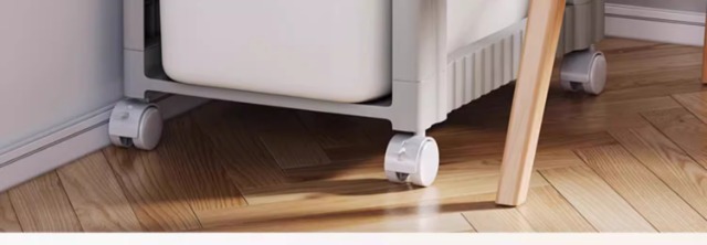 D47-812书包置物架可移动小推车桌下书本收纳神器多层家用客厅零详情图6