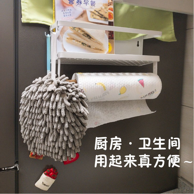 擦手球雪尼尔北欧可爱清新厨房加厚手帕浴室速干清洁挂式01962详情5