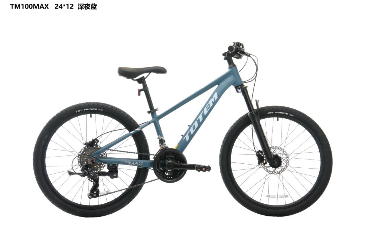 TOTEM TM100MAX-24山地车自行车，24s变速，铝合金内走线车架 油碟刹车详情3