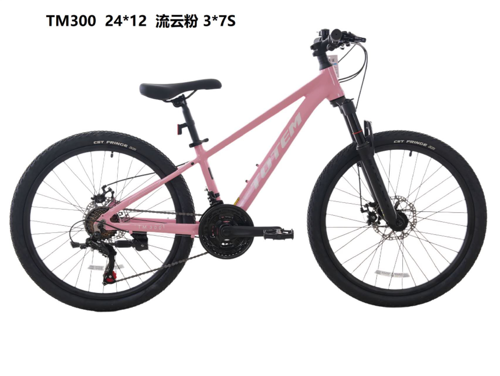 TOTEM TM300-24寸  山地自行车 铝合金补土车架  21速详情5