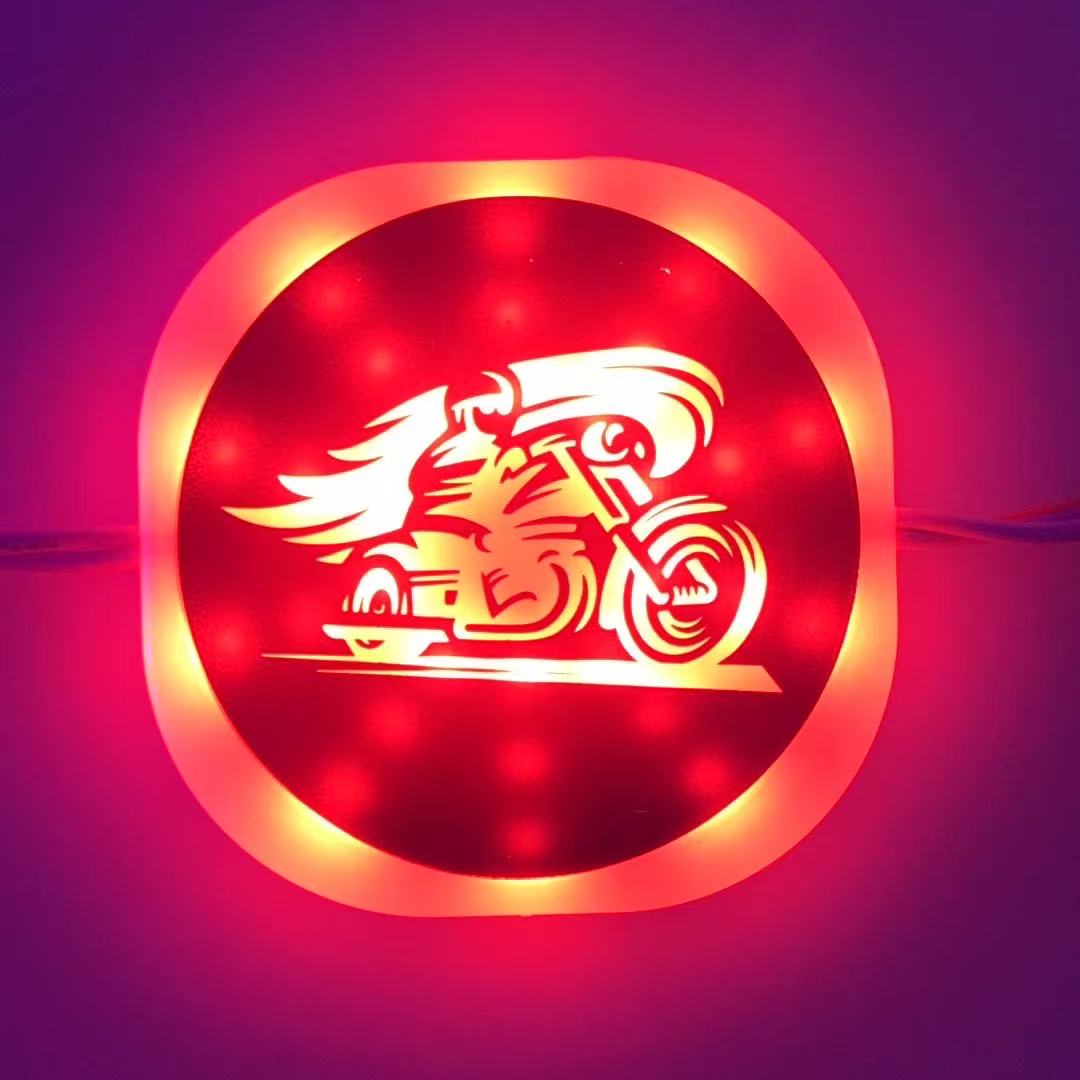 Modular led lights, decorative lights, colored lights, motorcycle led flashing lights, taillights, and dazzling pattern lights Item Picture