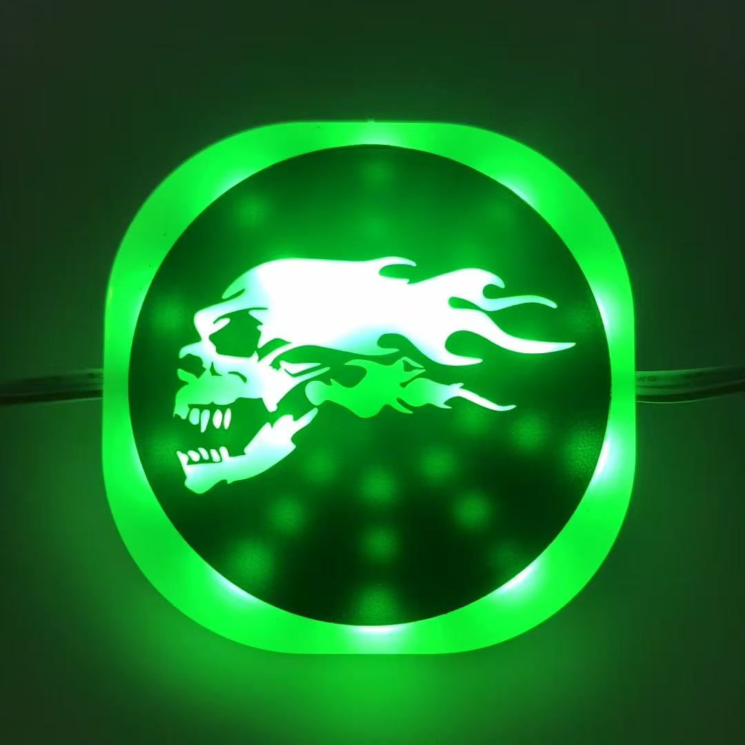 Modular led lights, decorative lights, colored lights, motorcycle led flashing lights, taillights, and dazzling pattern lights Specification drawing