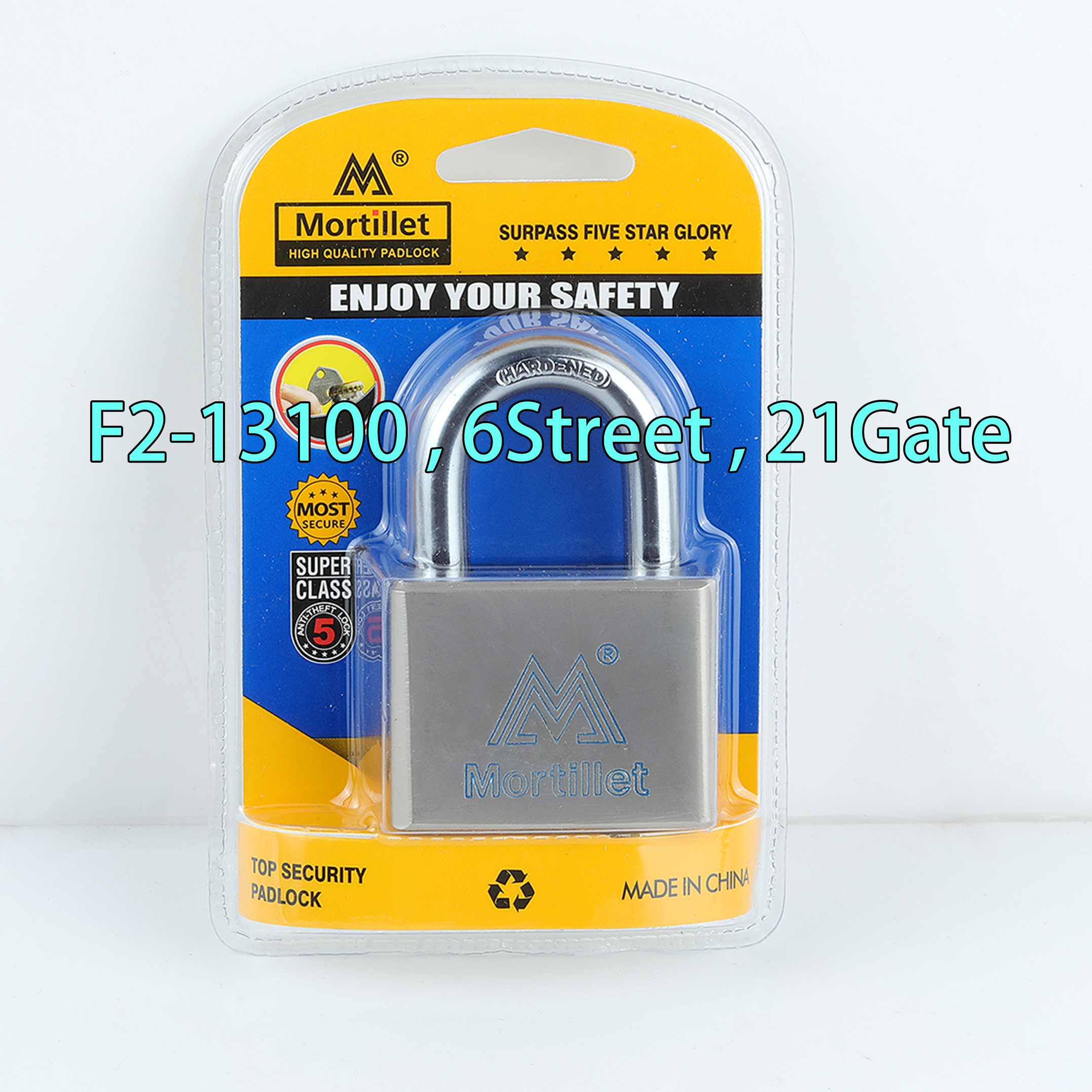 50MM padlock Mortillet door lock locks MK501