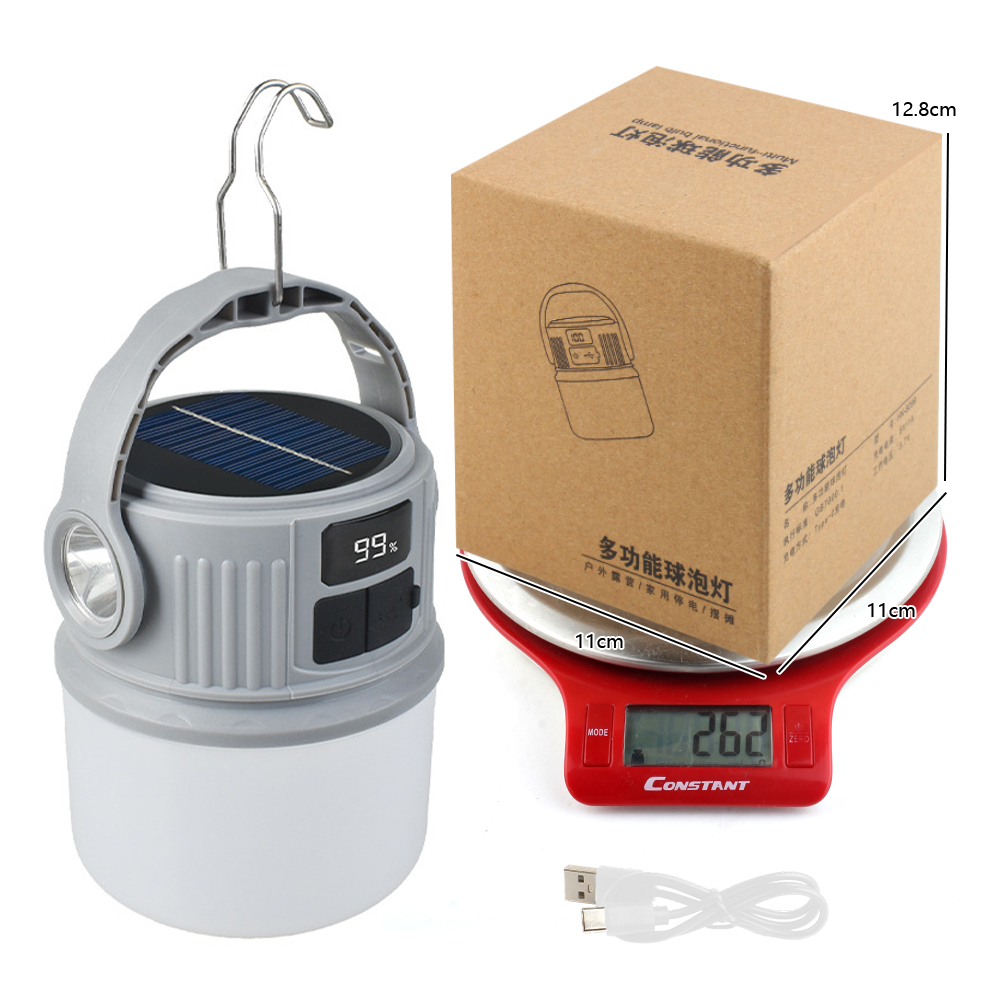 KINSACH Star Source Solar /type-c Rechargeable Bulb Lamp Specification image