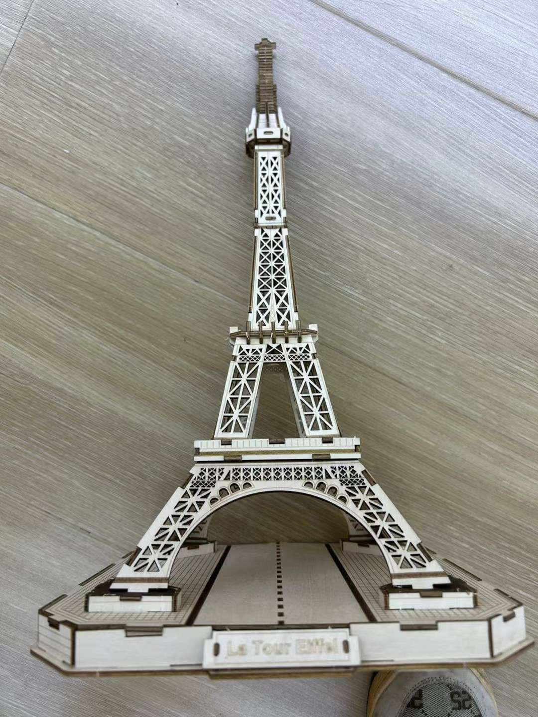 木头立体拼图，激光切割，DIY拼图拼图儿童拼接卡通立体拼图