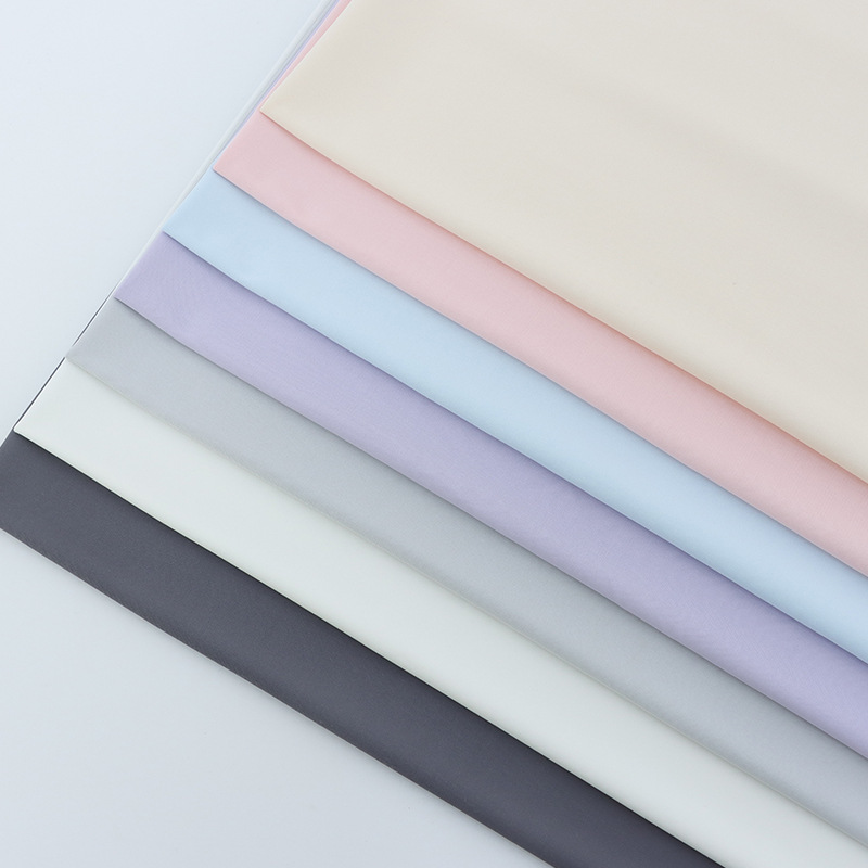 冰丝仿锦纶弹力涤氨针织面料190g 防晒服冰袖凉感瑜伽服T恤布料 