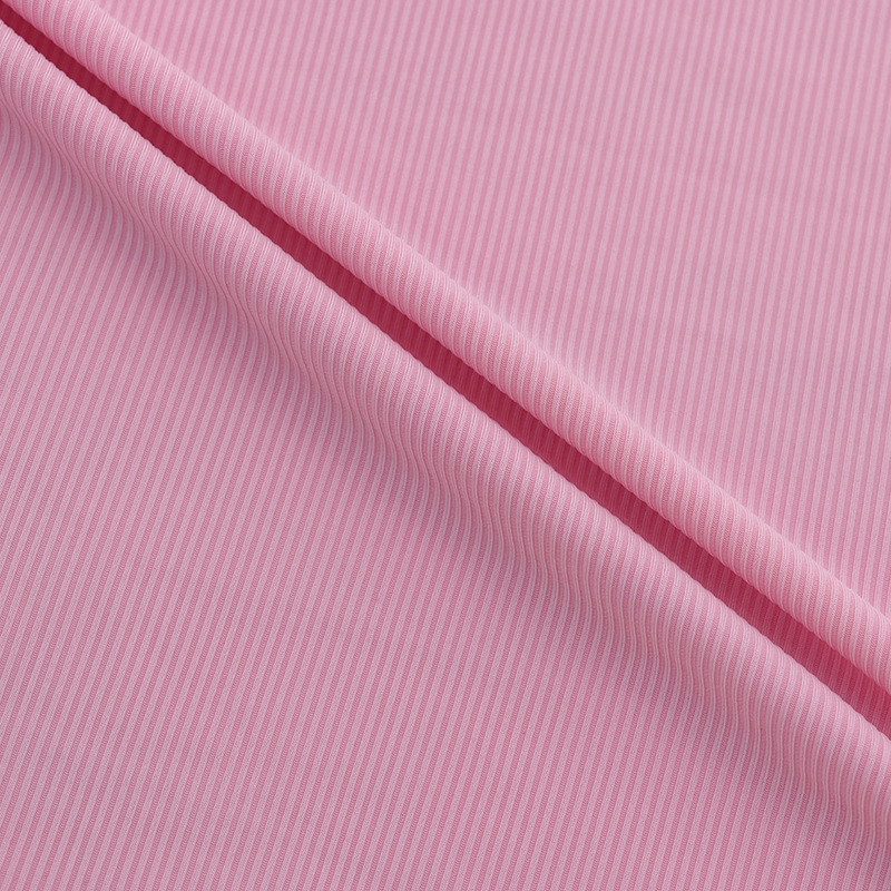 2*2冰丝罗纹布 冰感弹力速干坑条 阔腿裤T恤打底衫休闲服春夏面料产品图