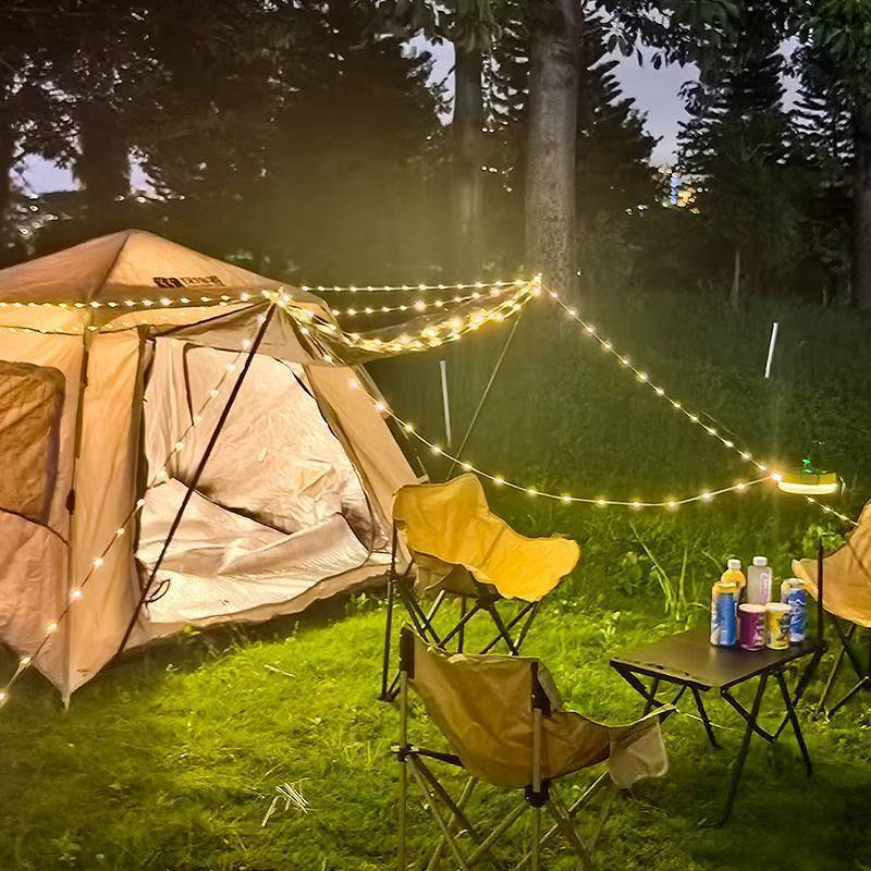 Rechargeable storage camping lamp detail image 6