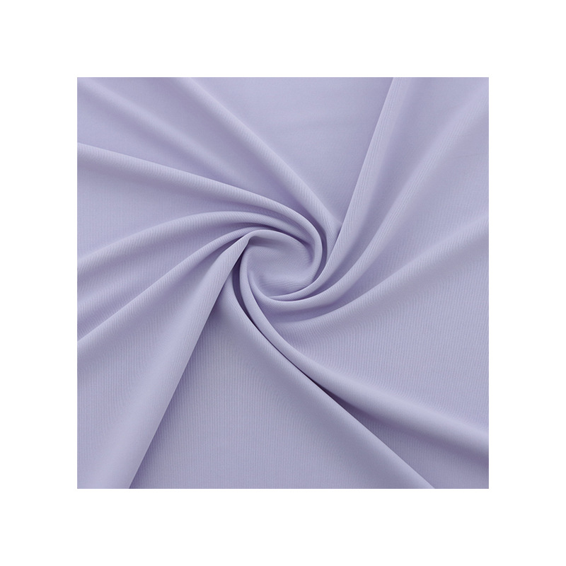 冰丝仿锦纶弹力涤氨针织面料190g 防晒服冰袖凉感瑜伽服T恤布料 细节图