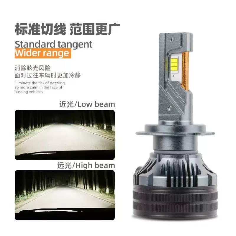 Automotive LED headlights, high beams, spotlights, 150W spotlights, H1, H11, H4 high-power high beams Item Picture