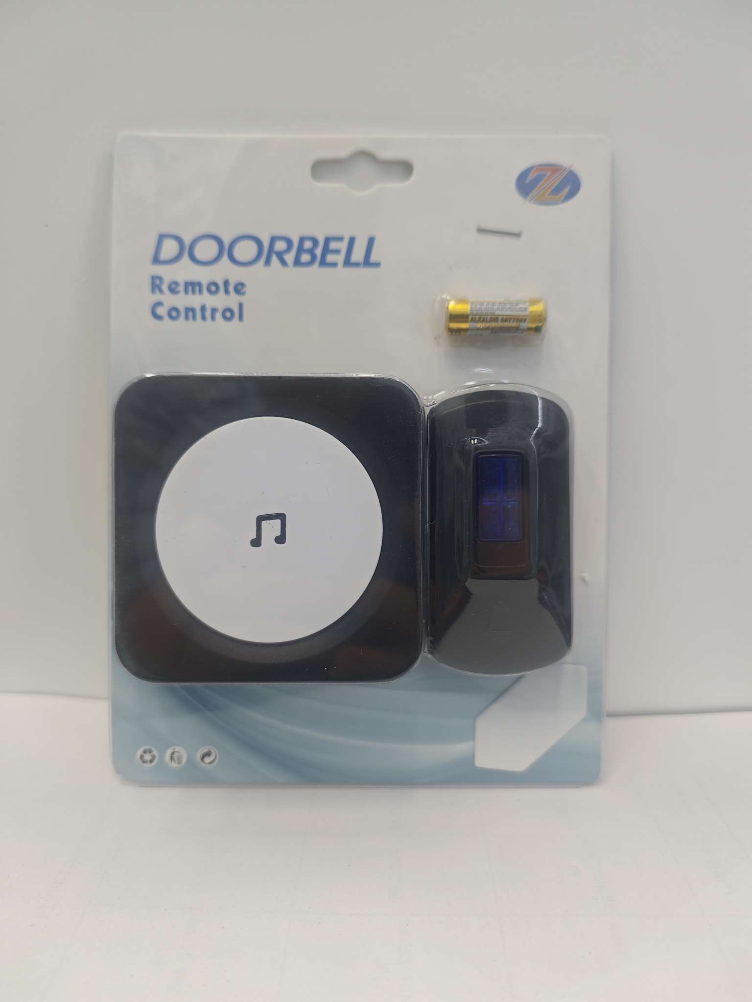 Wireless doorbell, remote control doorbell, electronic remote control doorbell, home wireless call button, electronic doorbell, 7885DC doorbell Specification image