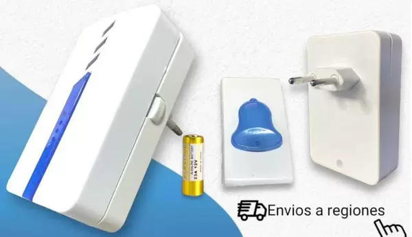 Wireless doorbell, remote doorbell, electronic remote doorbell, home wireless call button, electronic doorbell 8853DC Specification image