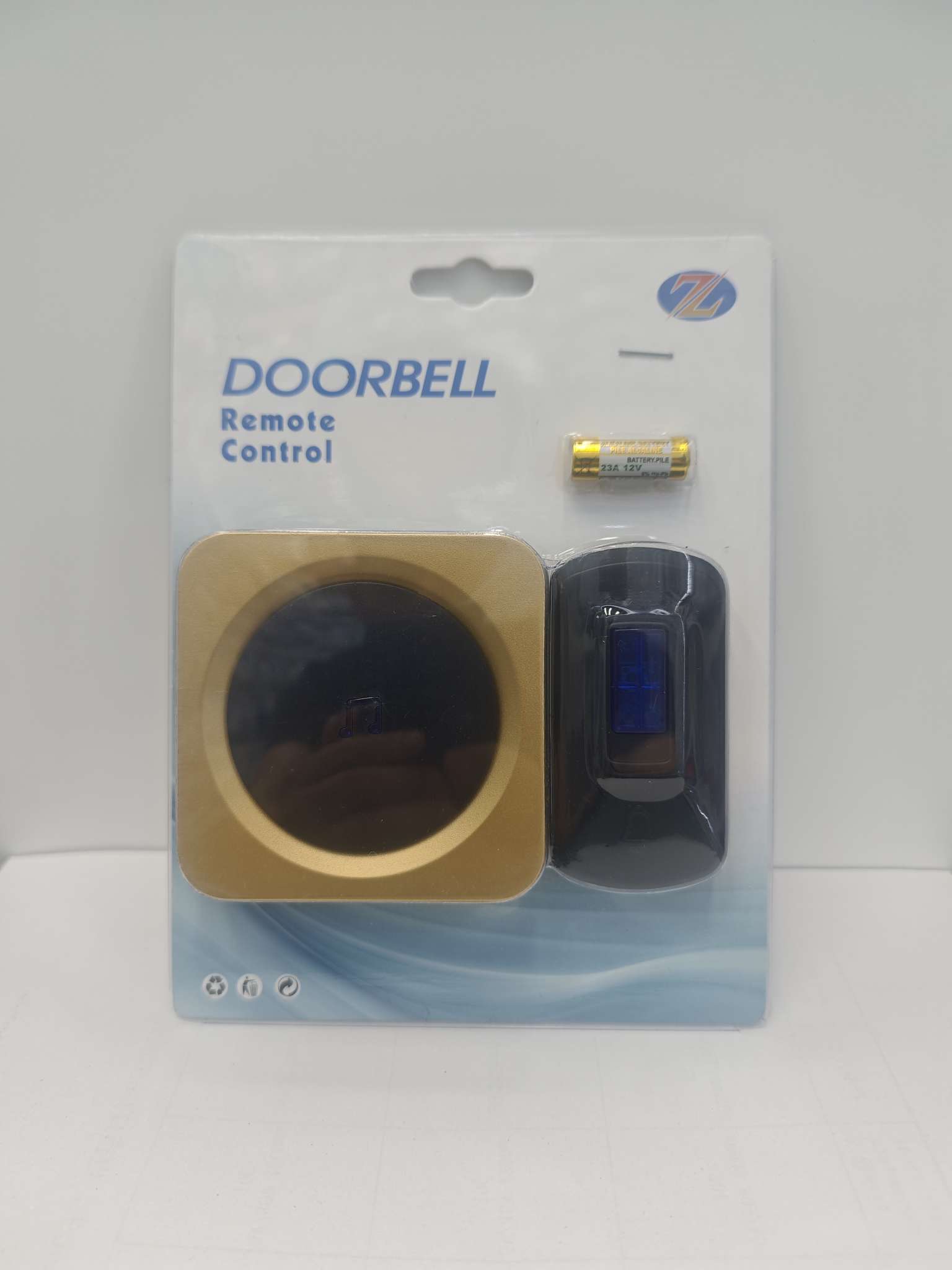 Wireless doorbell, remote control doorbell, electronic remote control doorbell, home wireless call button, electronic doorbell, 7885DC doorbell Application Scenario
