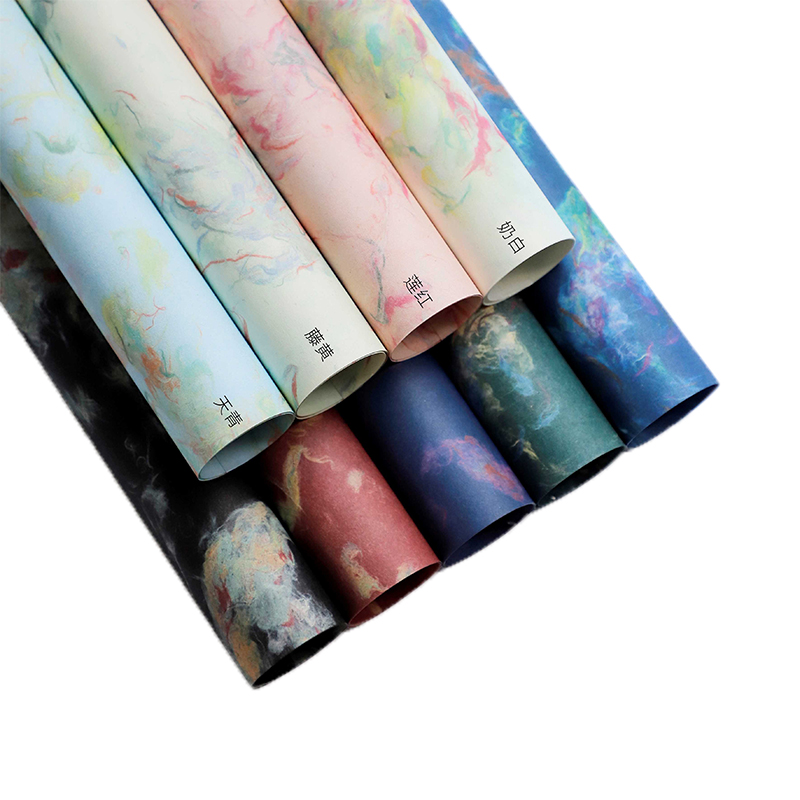 Xihua Nong Ancient Method Paper, flower wrapping paper, Fenghua Paper, thickened, hand-made waterproof, diy flower shop, wholesale of flower art materials Item Picture