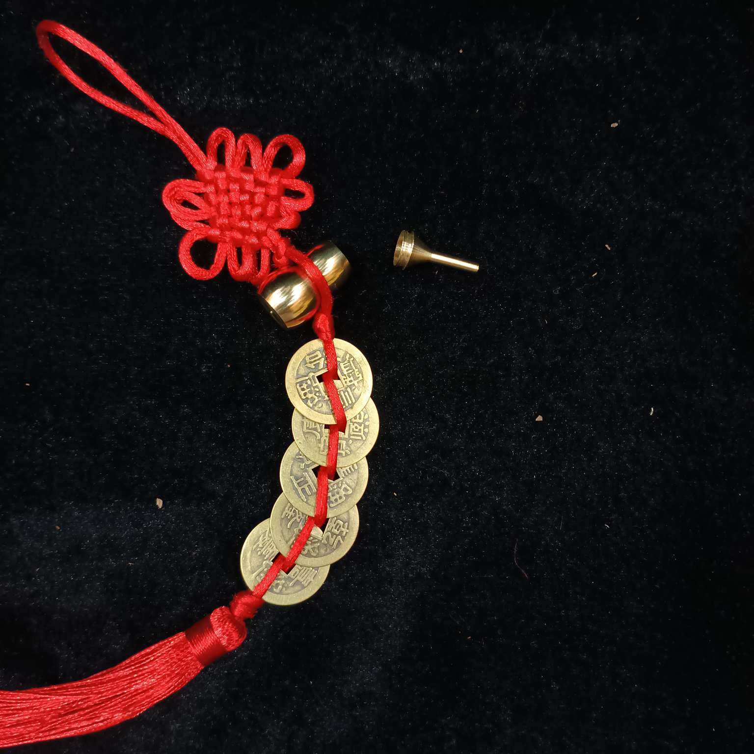 السلالة الصينية الصينية الصينية لديها قطعتان من خمسة امتار من القرع الأحمر الأصفر detail image 7