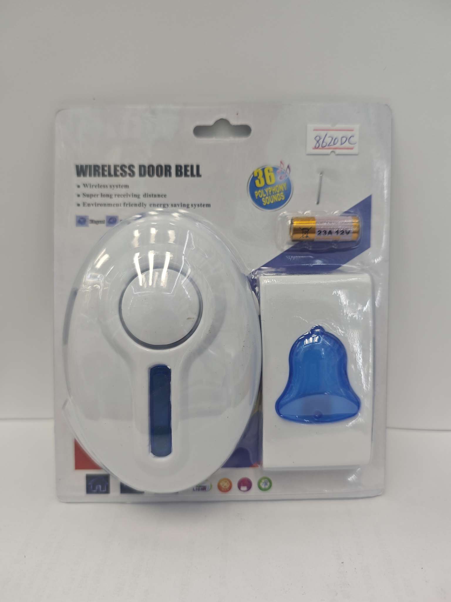 无线门铃 遥控门铃电子遥控门铃家用无线呼叫器 电子门铃9320DC