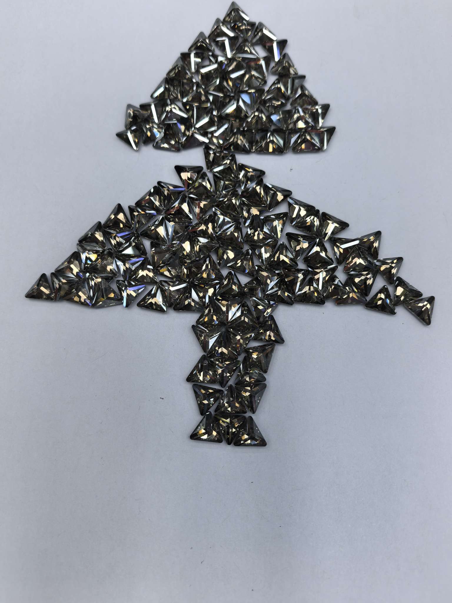 The snowflake of Jinli Crystal Silver Phantom Series 0263-10 detail image 4