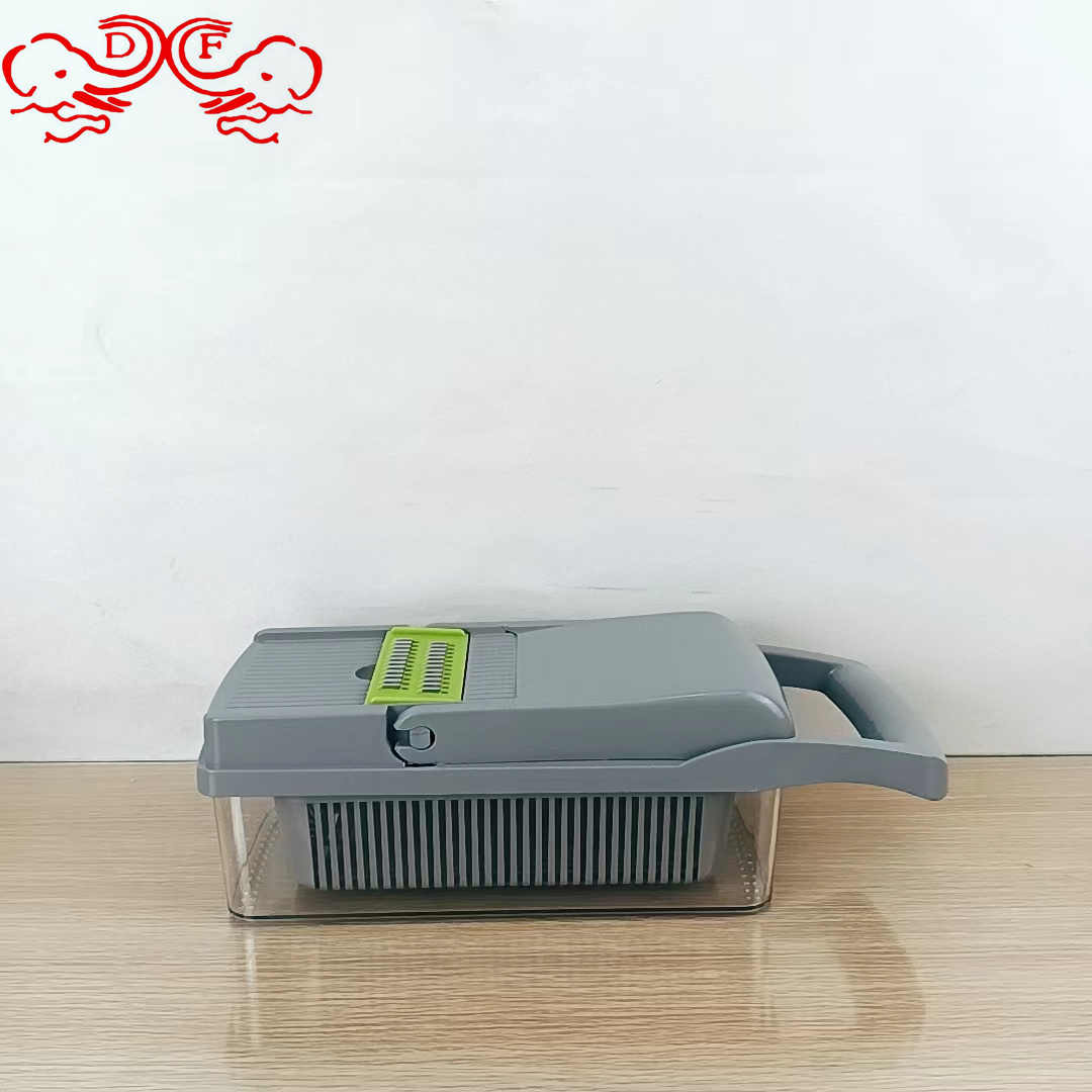 DF68716 Vegetable cutter, multi-functional dicing cutter, shredder, grater and slicer, DF TRADINGHOUSE